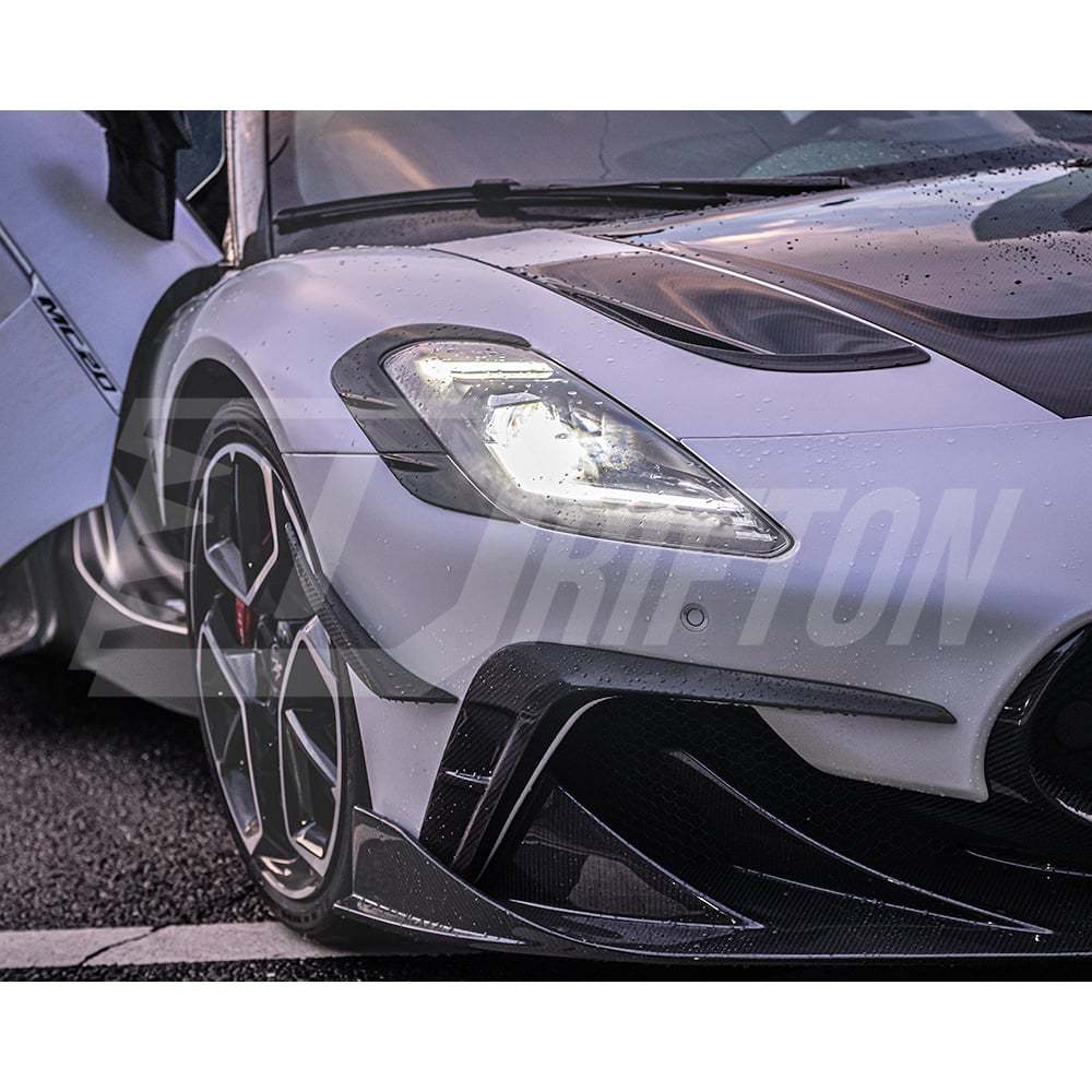 Mansory Style Dry Carbon Fiber Front Vents For Maserati MC20