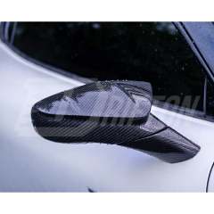 Mansory Style Dry Carbon Fiber Side Mirror Caps For Maserati MC20