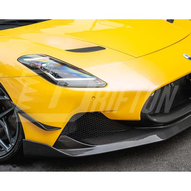 Novitec Style Dry Carbon Fiber Hood Vents Trim For Maserati MC20