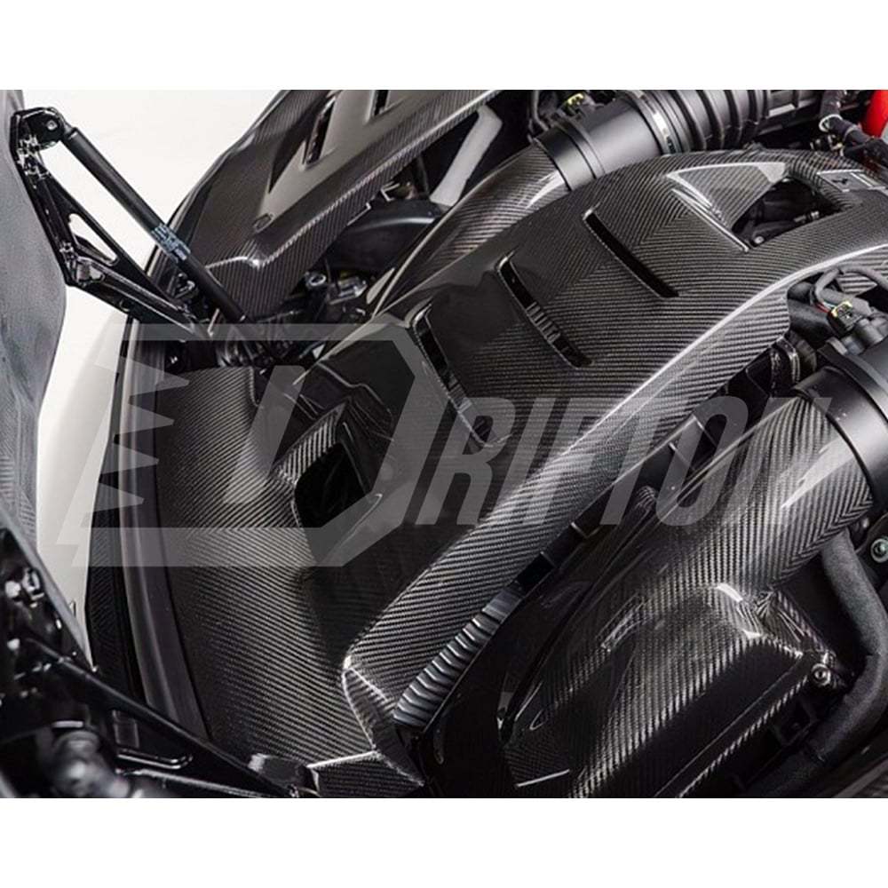 OEM Style Dry Carbon Fiber Engine Bay Cover For Ferrari Purosangue FUV