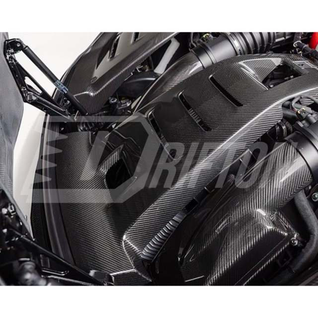 OEM Style Dry Carbon Fiber Engine Bay Cover For Ferrari Purosangue FUV