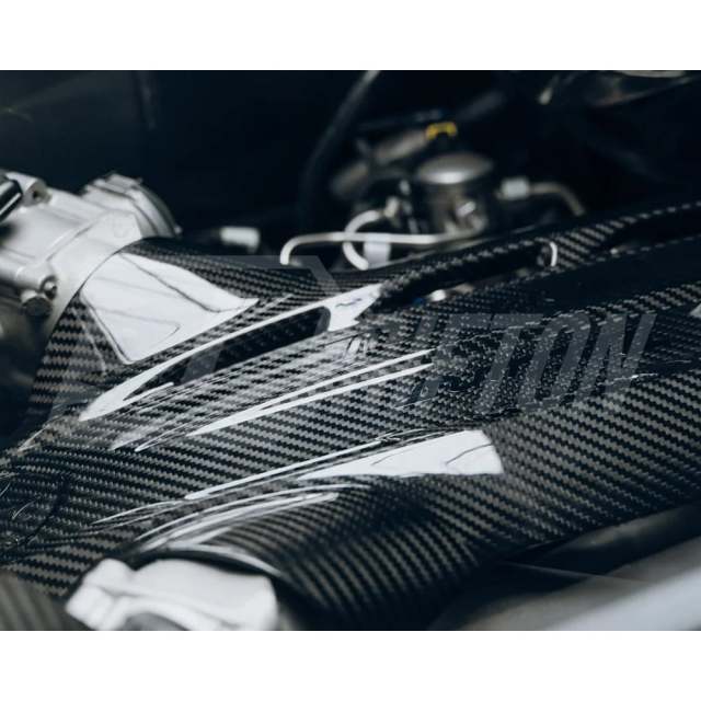 OEM Style Dry Carbon Fiber Engine Bay Kit For Maserati MC20