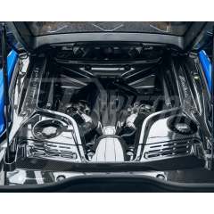 OEM Style Dry Carbon Fiber Engine Bay Kit For Maserati MC20