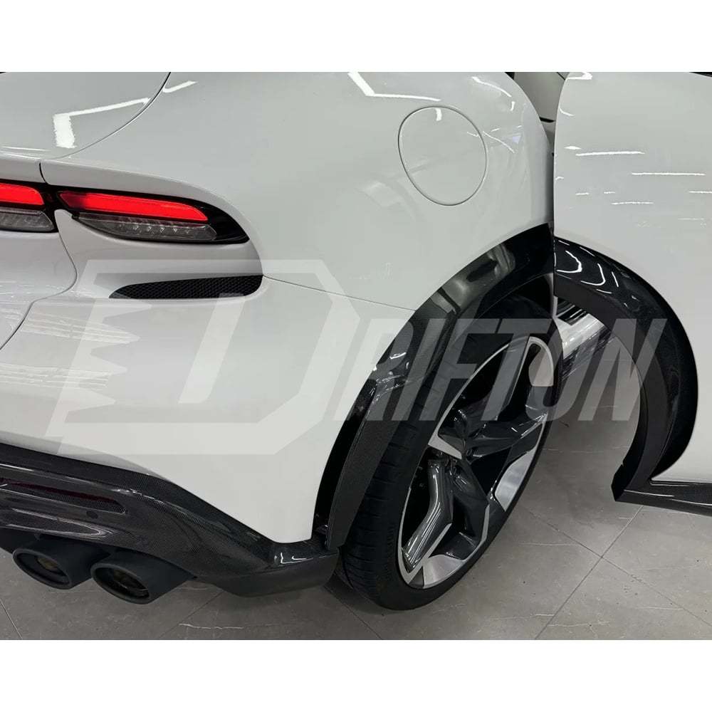 OEM Style Dry Carbon Fiber Wheels Flares Arches For Ferrari Purosangue FUV