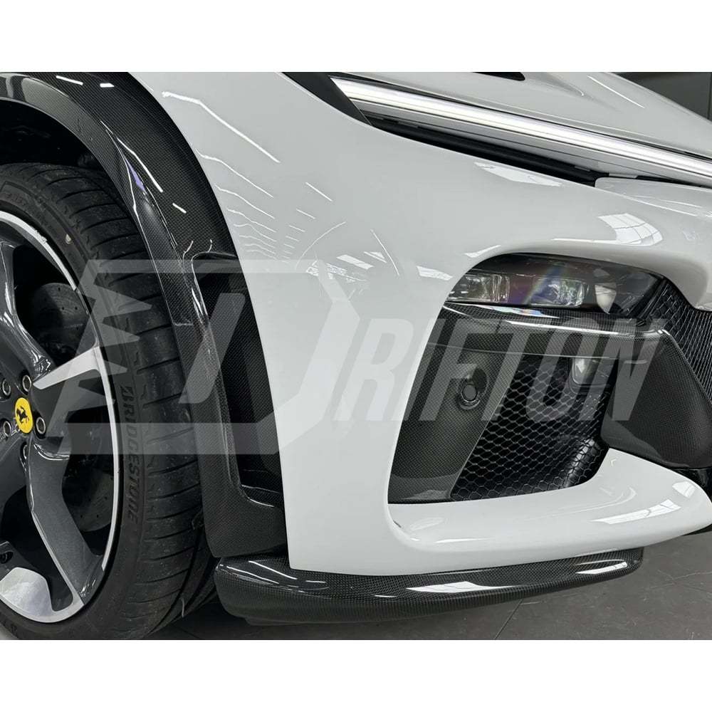 OEM Style Dry Carbon Fiber Front Lip For Ferrari Purosangue FUV