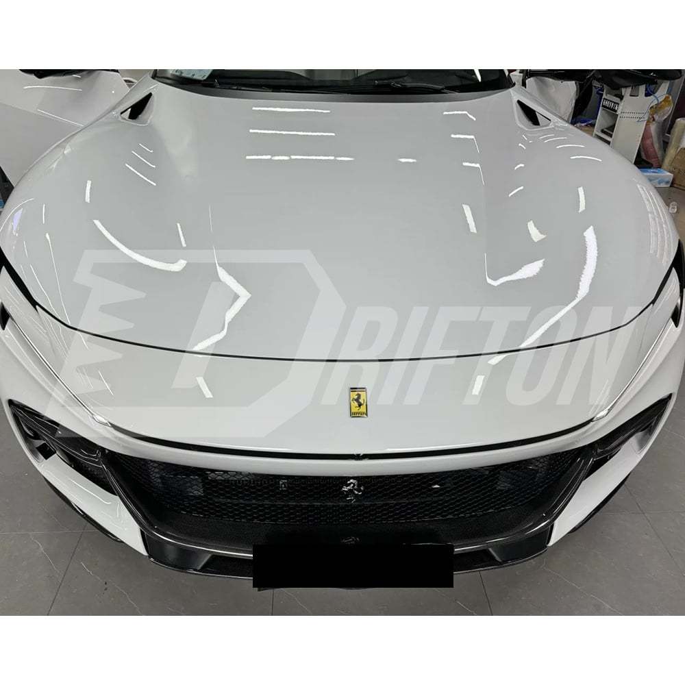 OEM Style Dry Carbon Fiber Front Lip For Ferrari Purosangue FUV