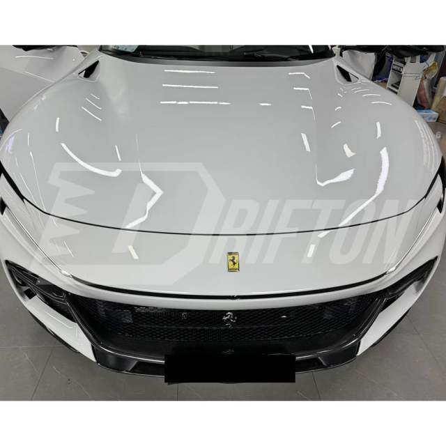 OEM Style Dry Carbon Fiber Front Lip For Ferrari Purosangue FUV
