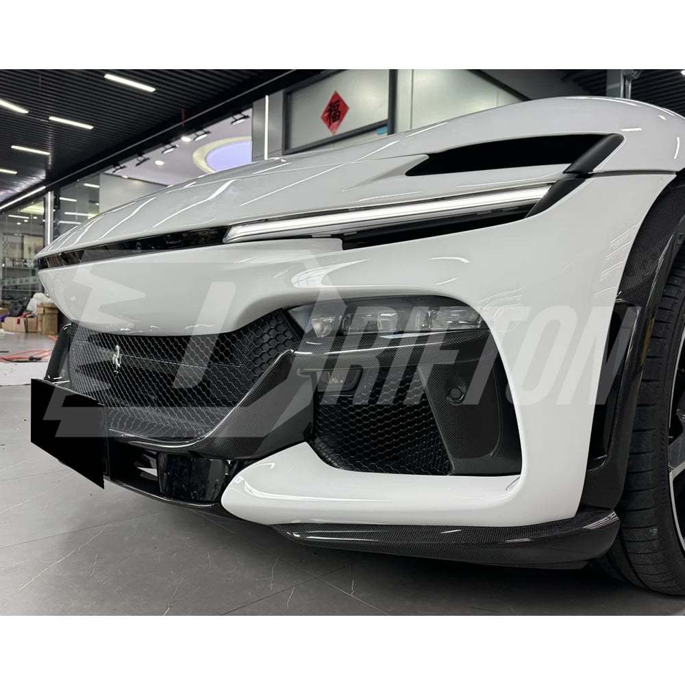 OEM Style Dry Carbon Fiber Front Lip For Ferrari Purosangue FUV