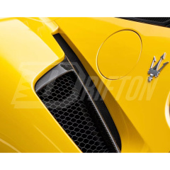 OEM Style Dry Carbon Fiber Rear Air Intake Trim For Maserati MC20