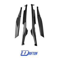 OEM Style Dry Carbon Fiber Side Skirts For Ferrari Purosangue FUV