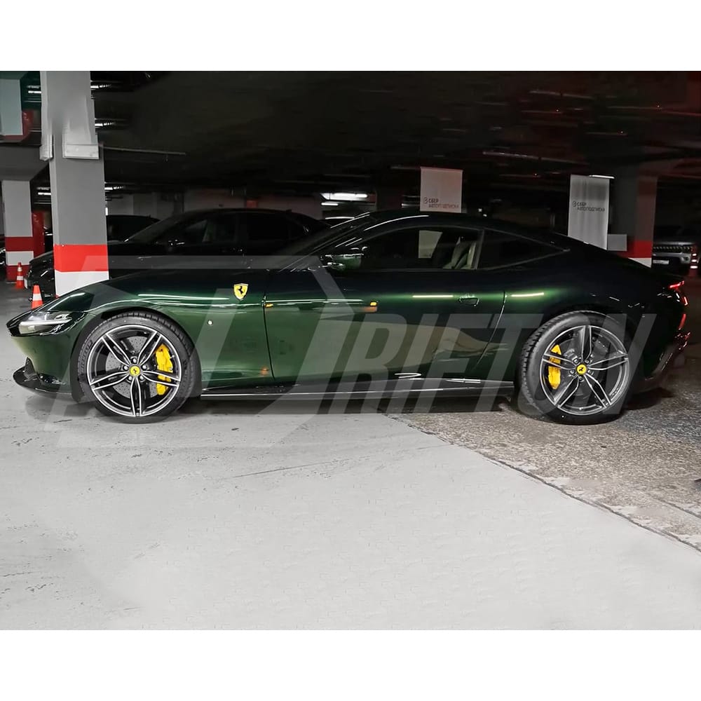 OEM Style Dry Carbon Fiber Rear Diffuser For Ferrari Roma 2020-2025