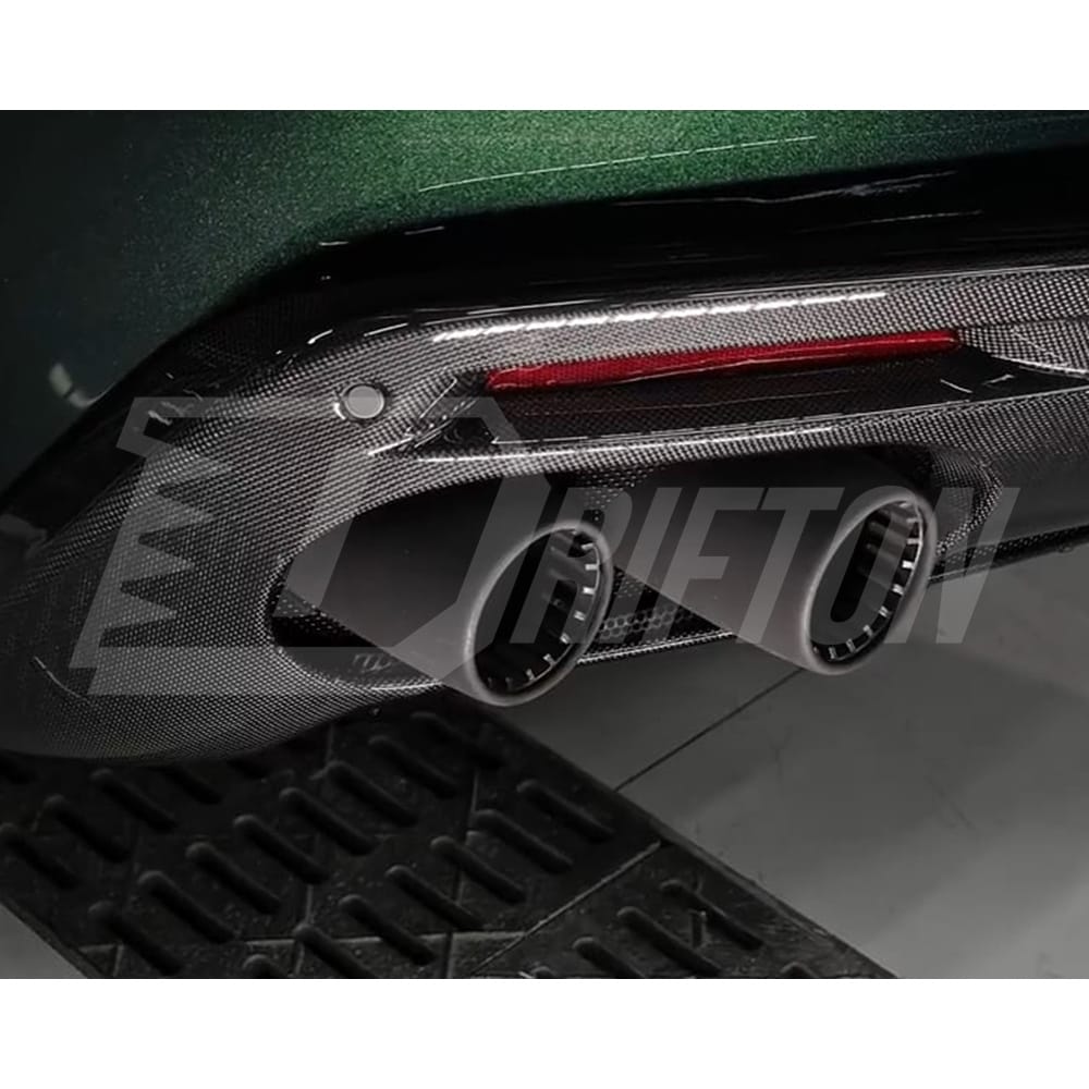 OEM Style Dry Carbon Fiber Rear Diffuser For Ferrari Roma 2020-2025
