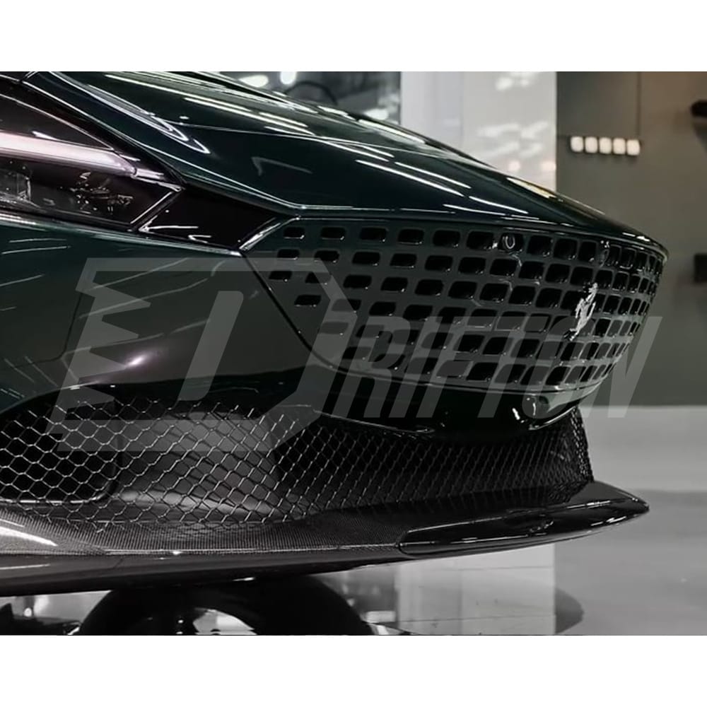 OEM Style Dry Carbon Fiber Rear Diffuser For Ferrari Roma 2020-2025