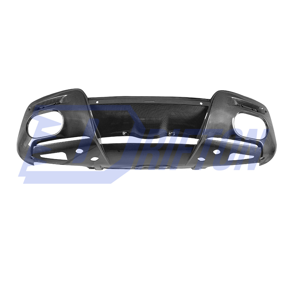 OEM Style Dry Carbon Fiber Rear Diffuser For Ferrari Roma 2020-2025