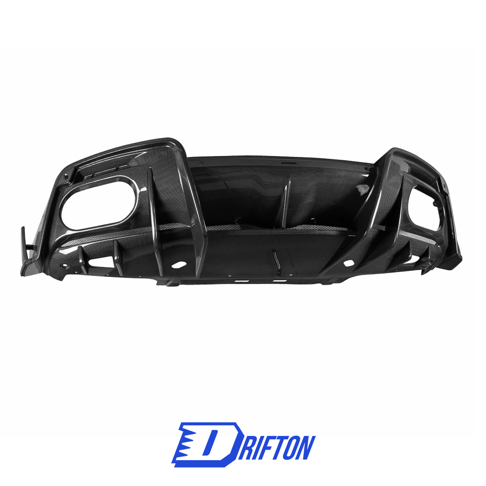 Paktechz Style Dry Carbon Fiber Rear Diffuser For Ferrari Roma 2020-2025