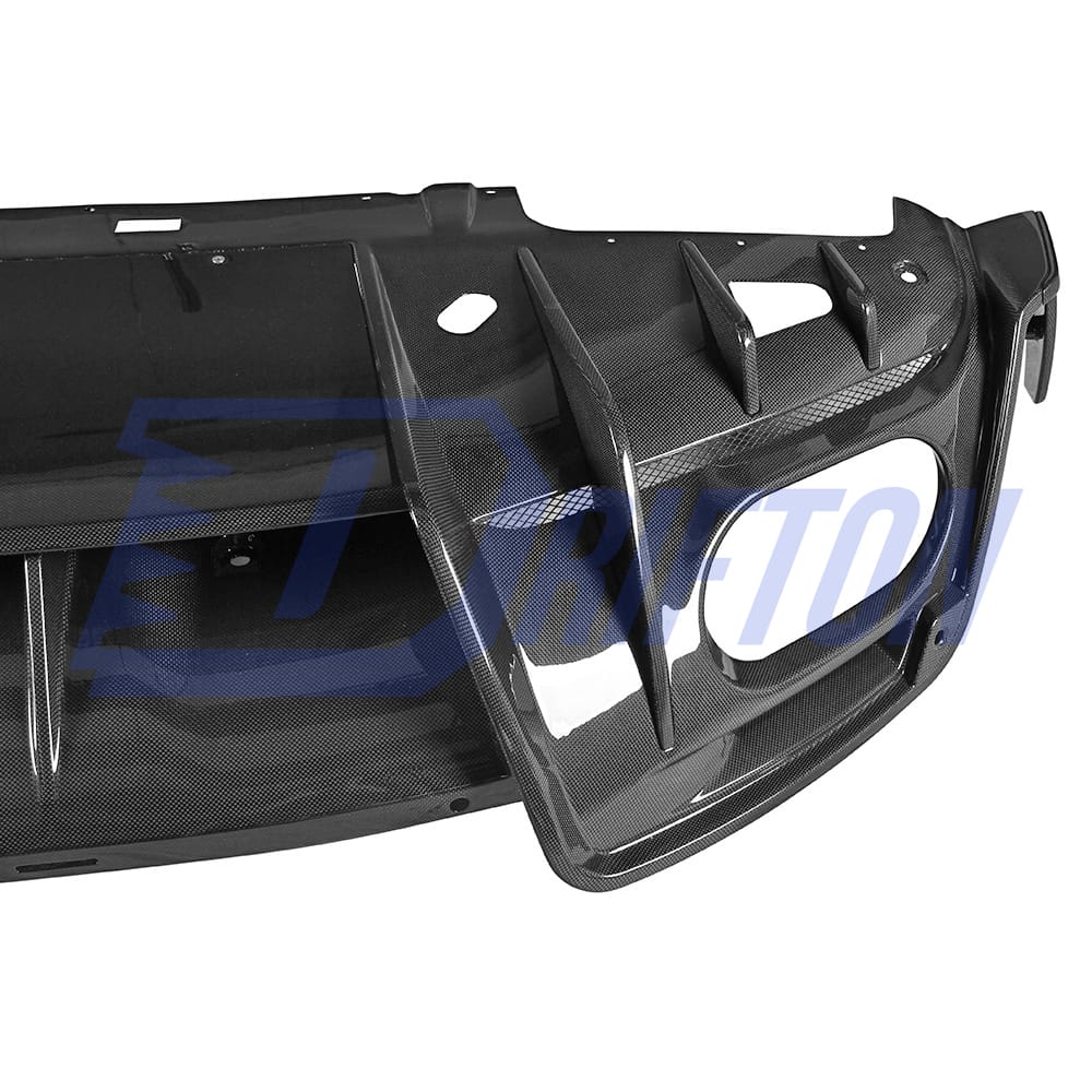 Paktechz Style Dry Carbon Fiber Rear Diffuser For Ferrari Roma 2020-2025