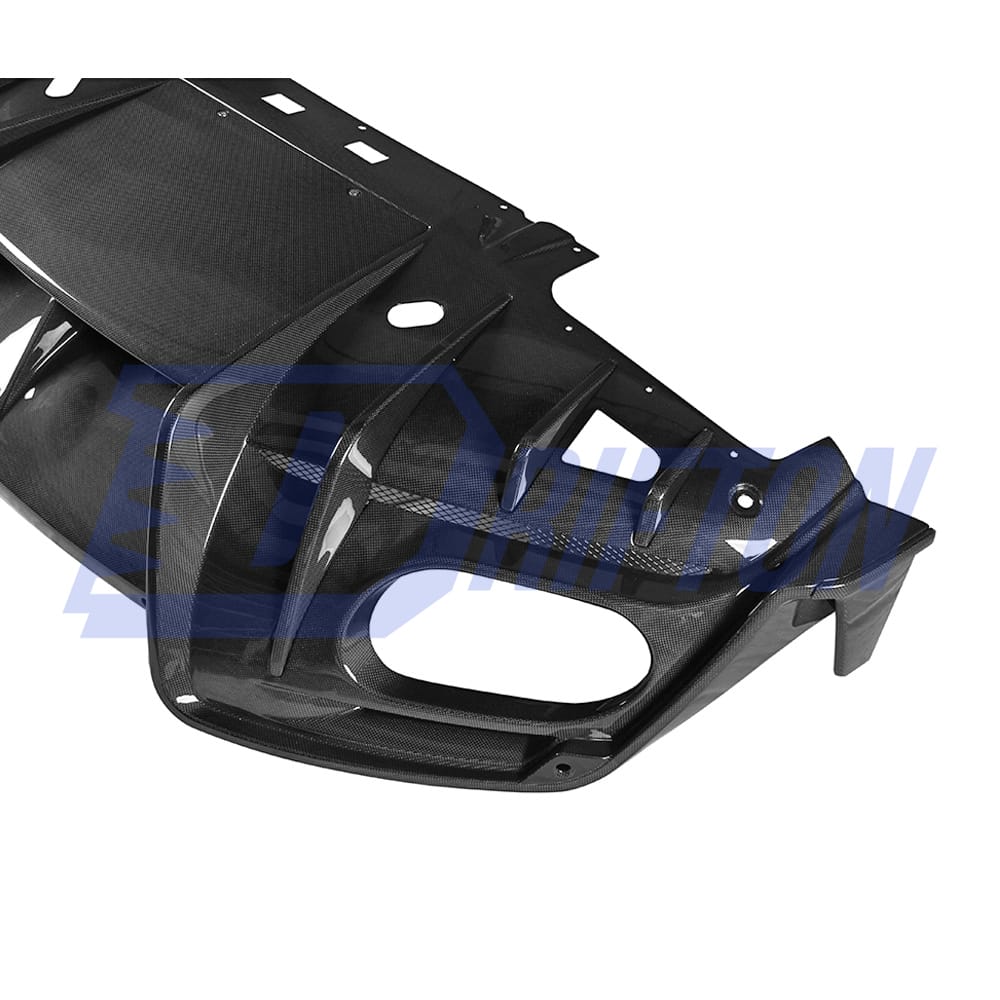 Paktechz Style Dry Carbon Fiber Rear Diffuser For Ferrari Roma 2020-2025