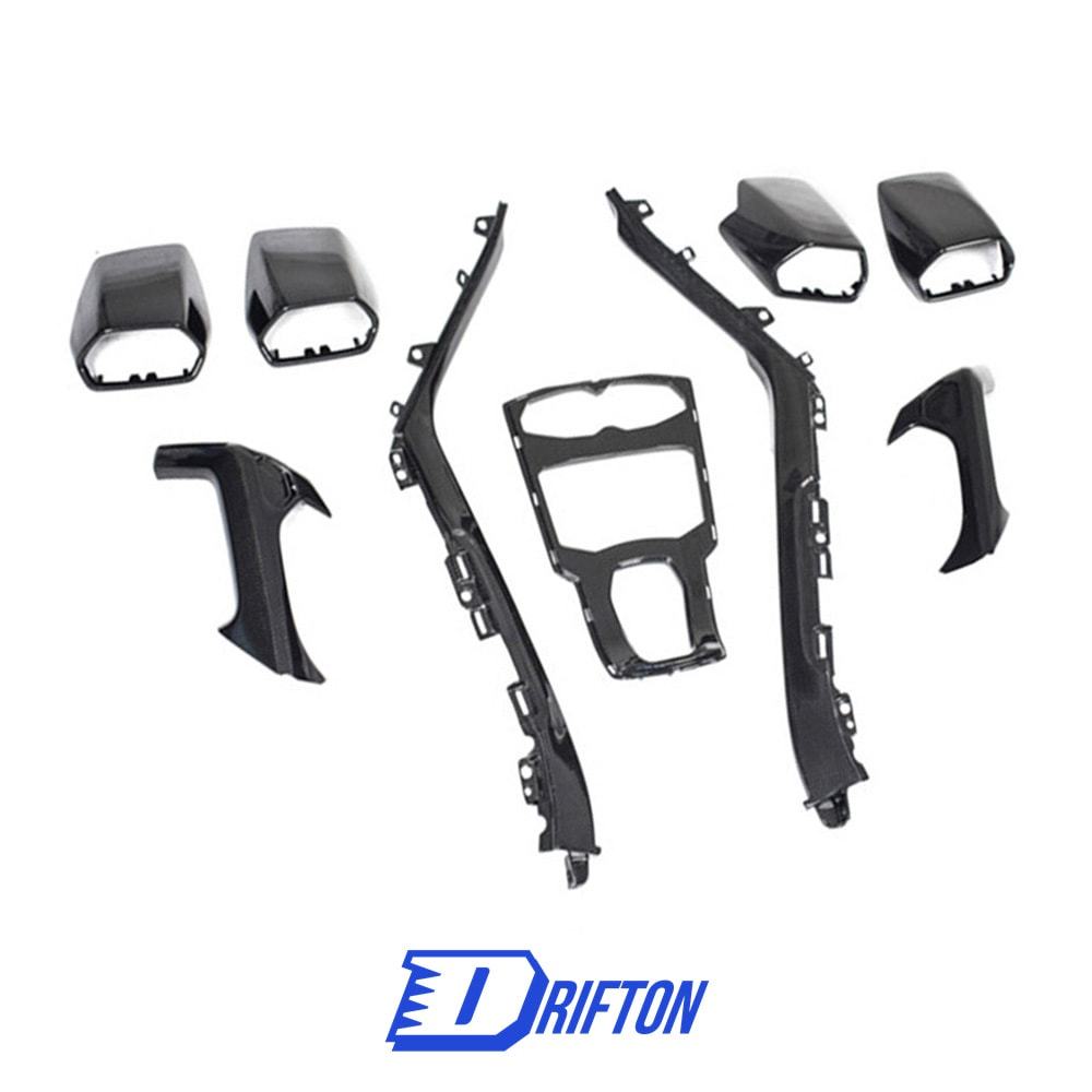 Dry Carbon Fiber Interiors Kits Set For Lamborghini Huracan LP610 & LP580 & EVO LHD RHD 2014-2025