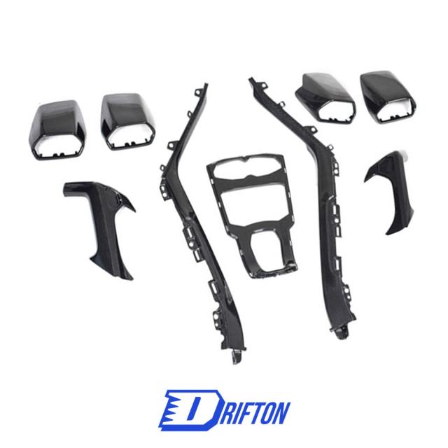 Dry Carbon Fiber Interiors Kits Set For Lamborghini Huracan LP610 & LP580 & EVO LHD RHD 2014-2025
