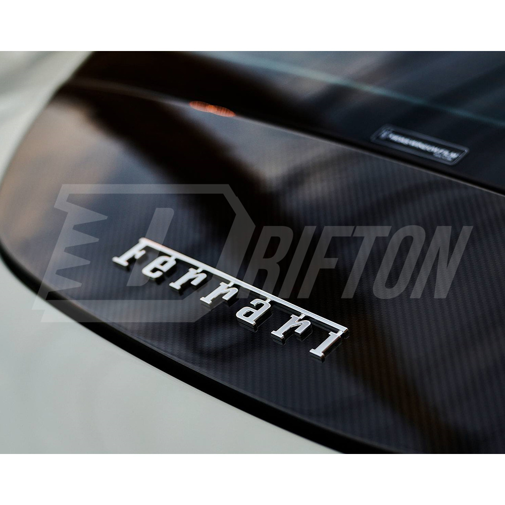 Novitec Style Dry Carbon Fiber Rear Active Spoiler Wing For Ferrari Roma 2020-2025