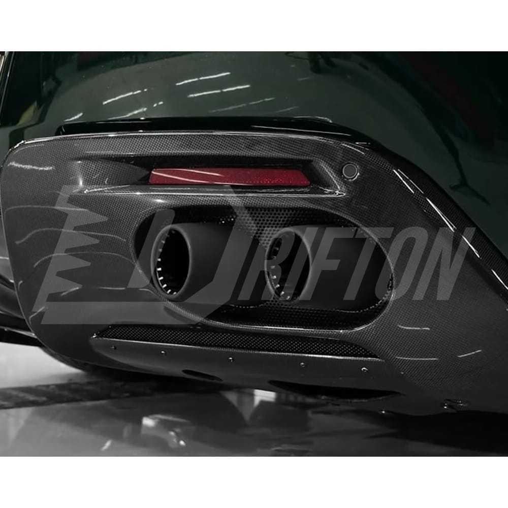 OEM Style Dry Carbon Fiber Rear Diffuser For Ferrari Roma 2020-2025