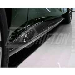 OEM Style Dry Carbon Fiber Side Skirt For Ferrari Roma 2020-2025