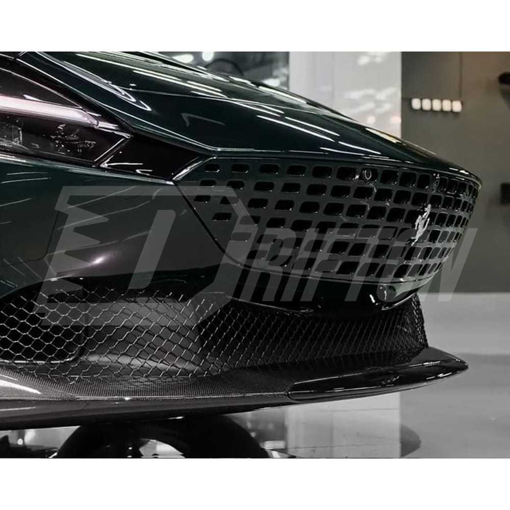 OEM Style Dry Carbon Fiber Front Lip For Ferrari Roma 2020-2025