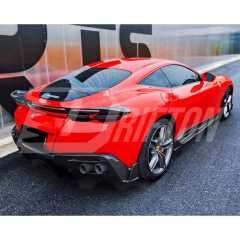 Paktechz Style Dry Carbon Fiber Rear Diffuser For Ferrari Roma 2020-2025