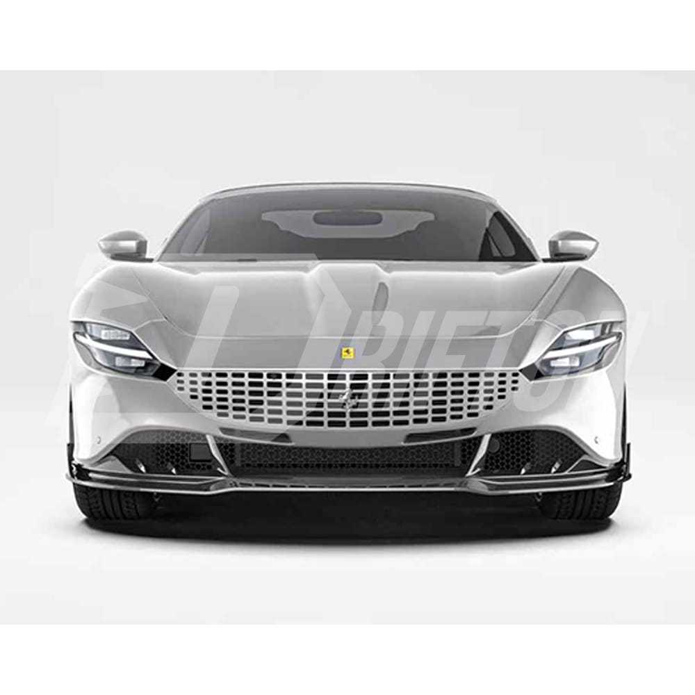 Paktechz Style Dry Carbon Fiber Front Lip For Ferrari Roma 2020-2025