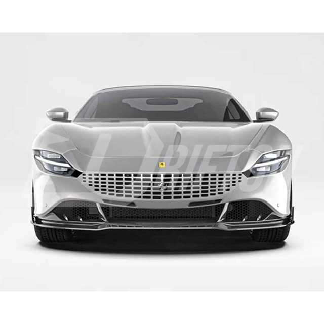 Paktechz Style Dry Carbon Fiber Front Lip For Ferrari Roma 2020-2025