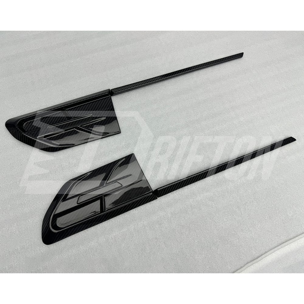 Mansory Style Dry Carbon Fiber Fenders Trim For BMW 7 Series G70 2023-ON