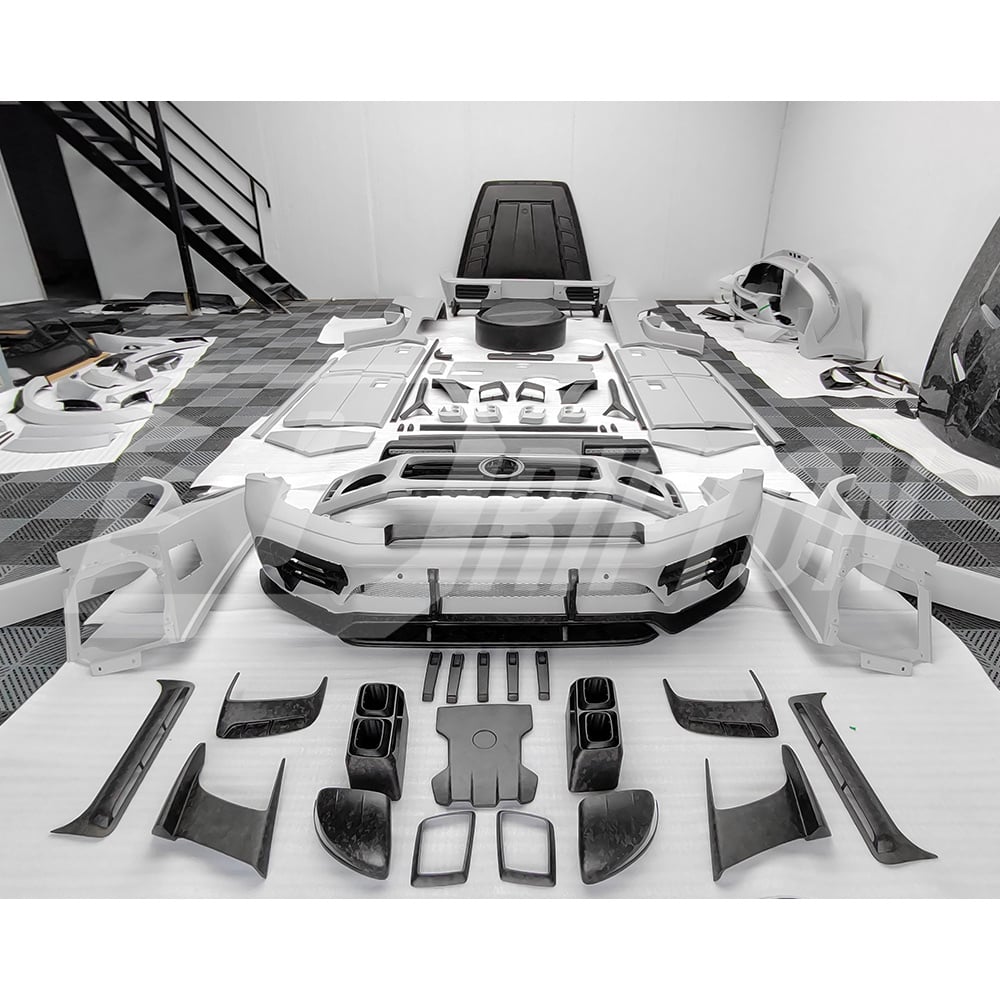 P920 Style Dry Carbon Fiber Body Kit For Mercedes Benz G Class W464 AMG G63 G500 G550 2018-2024