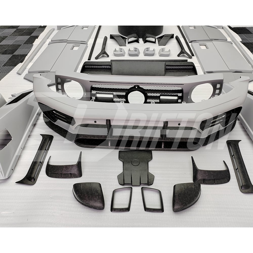 P920 Style Dry Carbon Fiber Body Kit For Mercedes Benz G Class W464 AMG G63 G500 G550 2018-2024