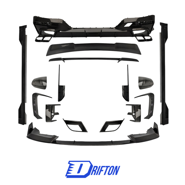 Mansory Style Dry Carbon Fiber Body Kits For BMW 7 Series G70 2023-ON