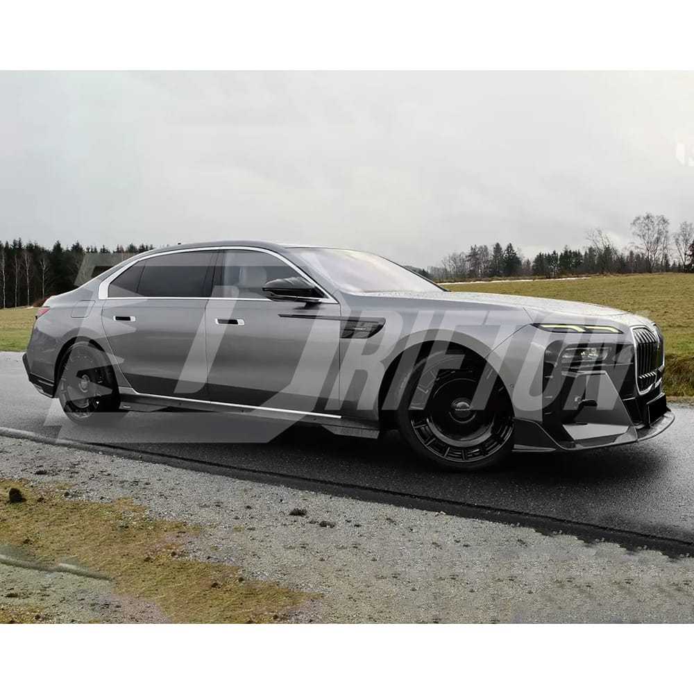 Mansory Style Dry Carbon Fiber Fenders Trim For BMW 7 Series G70 2023-ON