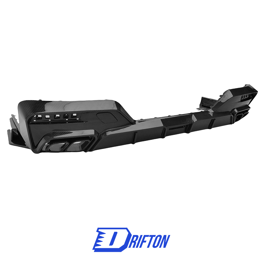 Mansory Style Dry Carbon Fiber Rear Diffuser For BMW 7 Series G70 2023-ON