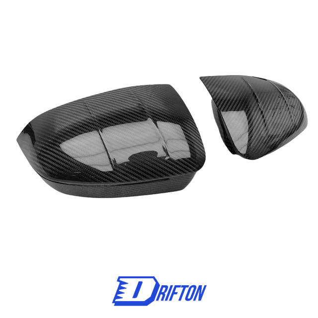 Mansory Style Dry Carbon Fiber Side Mirror Caps For BMW 7 Series G70 2023-ON