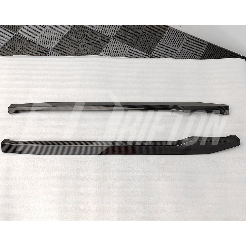 MIW Style Dry Carbon Fiber Side Skirt For Porsche 911 992 Carrera S 2019-2023