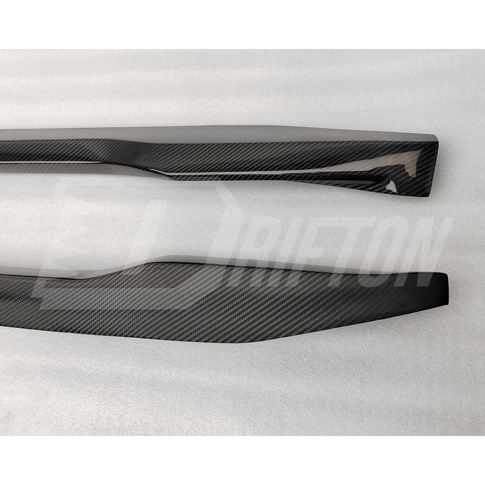 MIW Style Dry Carbon Fiber Side Skirt For Porsche 911 992 Carrera S 2019-2023