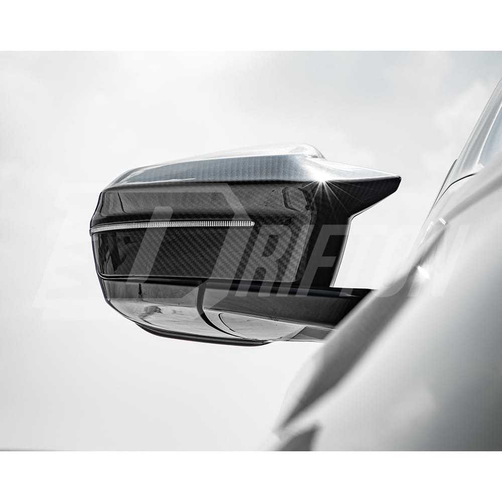 Dry Carbon Fiber Replacement Side Mirror Housing For BMW M5 G90 LHD RHD 2025-On