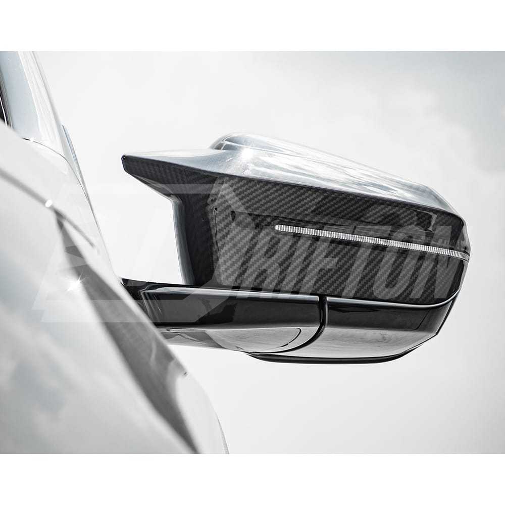 Dry Carbon Fiber Replacement Side Mirror Housing For BMW M5 G90 LHD RHD 2025-On