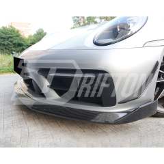 MIW Style Dry Carbon Fiber Front Lip For Porsche 911 992 Carrera S 2019-2023