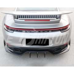 MIW Style Dry Carbon Fiber Rear Diffuser For Porsche 911 992 Carrera S 2019-2023