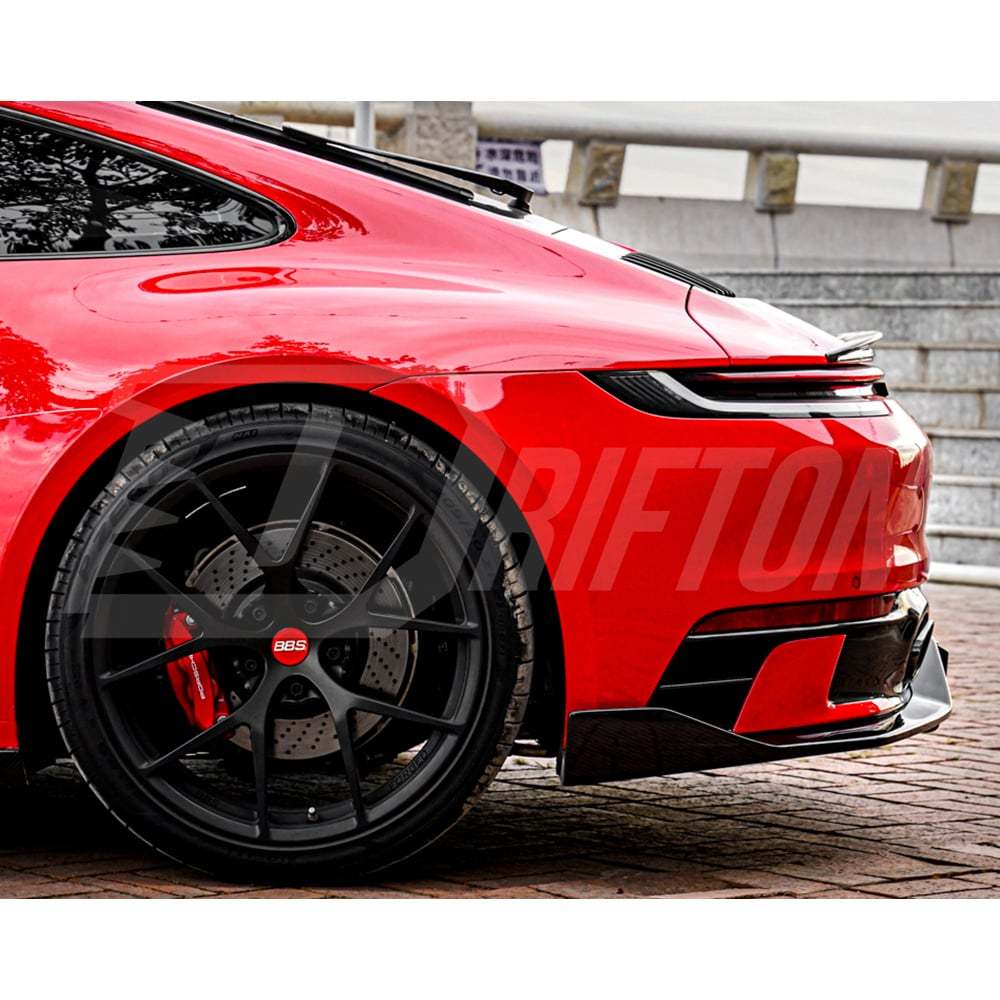 MIW Style Dry Carbon Fiber Trunk Spoiler For Porsche 911 992 Carrera S 2019-2023