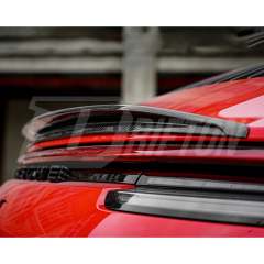 MIW Style Dry Carbon Fiber Trunk Spoiler For Porsche 911 992 Carrera S 2019-2023