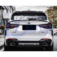 SQ Style Dry Carbon Fiber Roof Spoiler For BMW X3 G01 G08 LCI 2022-2024
