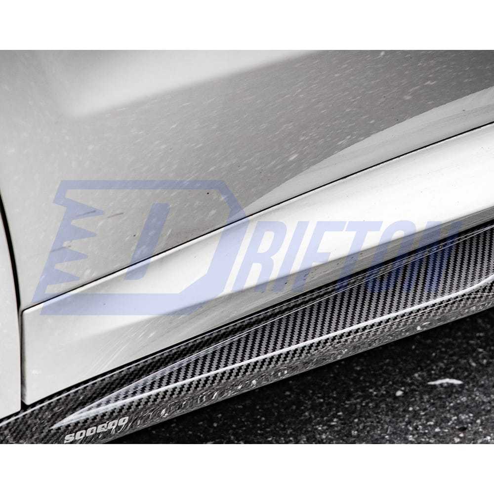 SQ Style Dry Carbon Fiber Side Skirt For BMW X3 G01 G08 LCI 2022-2024