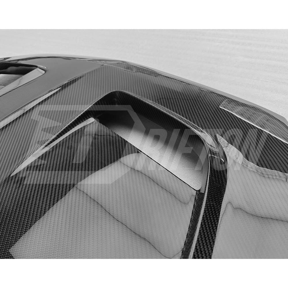 Mansory Style Dry Carbon Fiber Hood For Bentley Continental GT GTC 2018-2024