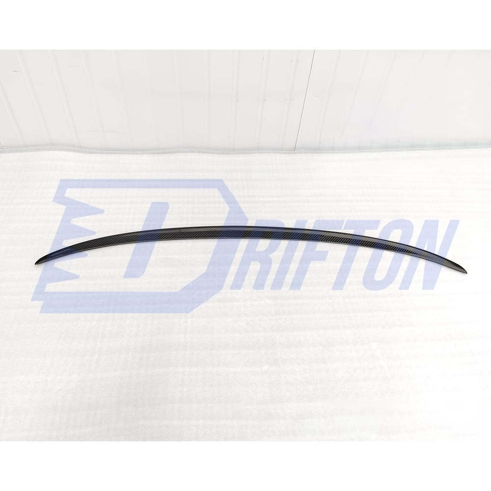 Mansory Style Dry Carbon Fiber Rear Spoiler Trunk Wing For Bentley Continental GTC 2018-2024