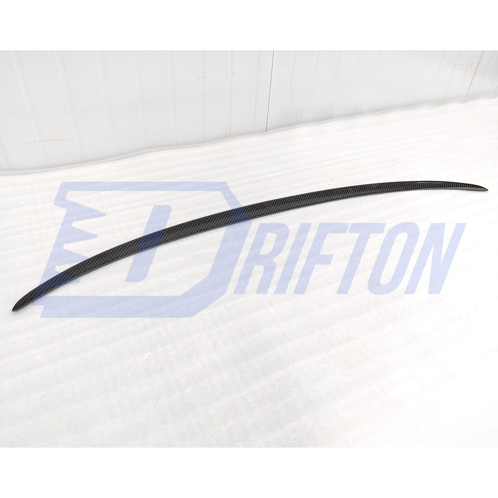 Mansory Style Dry Carbon Fiber Rear Spoiler Trunk Wing For Bentley Continental GTC 2018-2024